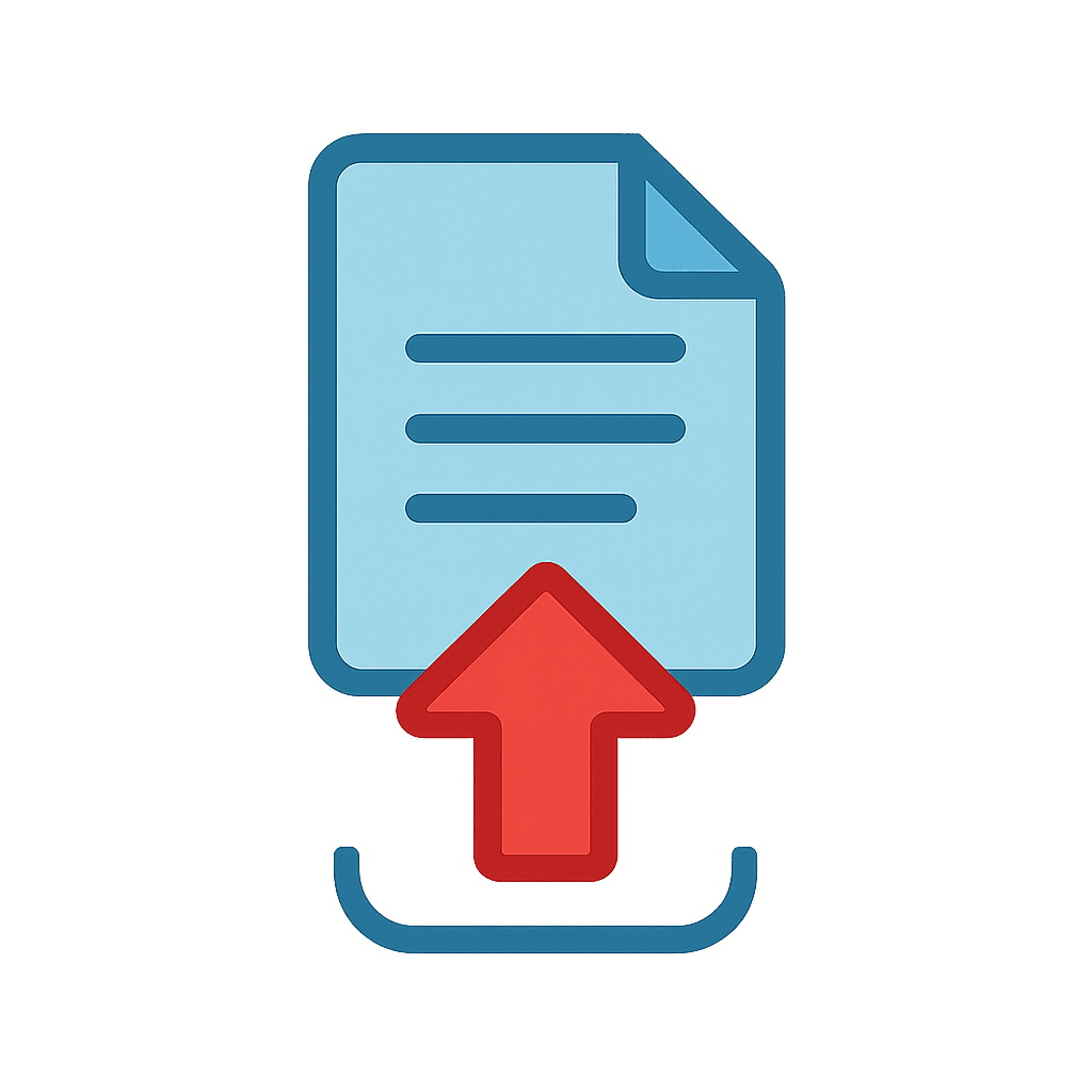 ファイルをアップロード