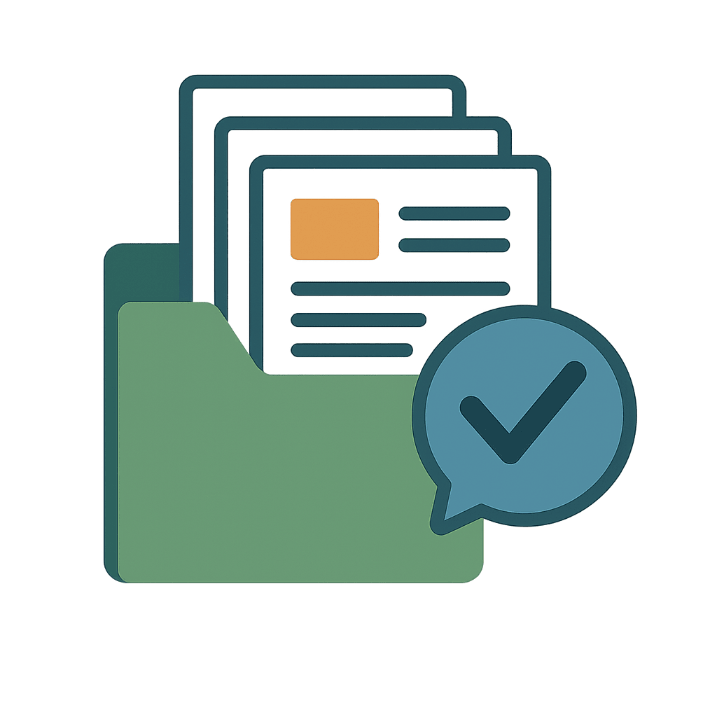 企業の社内資料活用アイコン